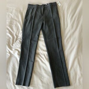 GAP Charcoal Gray True Straight Office Pants